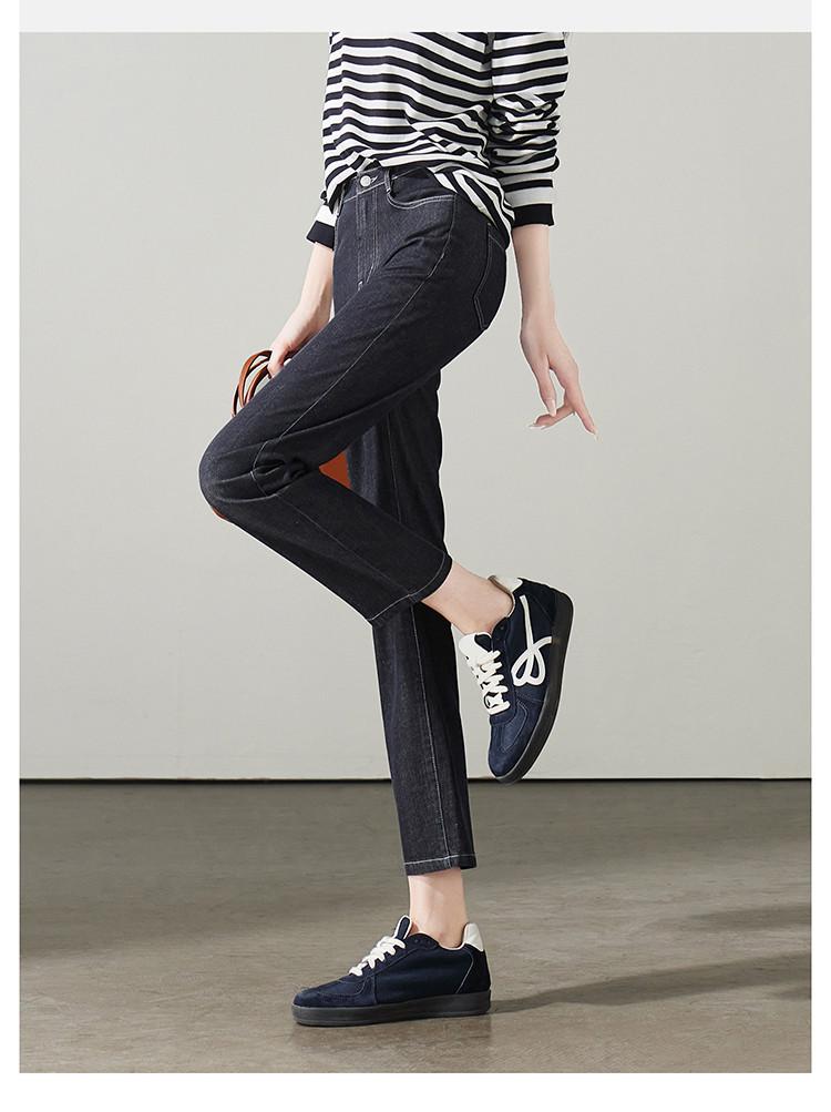 Lyocell Cotton Short Leg Pants for Women In Spring 2026, Fashionable and Versatile, Slimming Cropped Pants