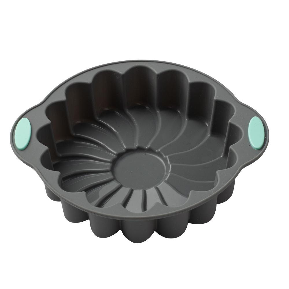 

Круглая силиконовая форма для торта 3D спиральный узор форма для выпечки антипригарная форма для торта на день рождения пирожное десерт украшение для торта DIY инструмент для выпечки