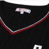Onoff Men S V Neck Knit VeSt Of2002gb Black
