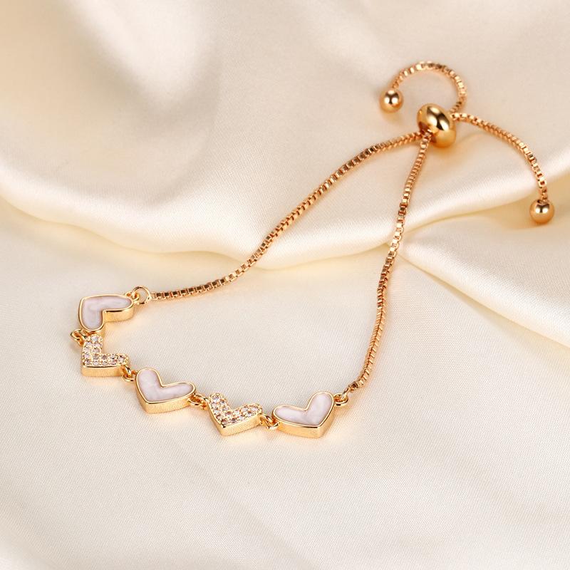 Explosive Diamond Fritillary Love Bracelet Ins Light Luxury Jewelry