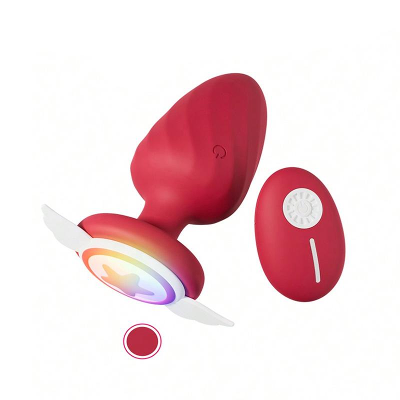 LED Anal Vibrator Plug Female Male Wireless Remote Control Sex Toys Male Prostate Massager Vagina Vibrator Anal Plug Adult Products