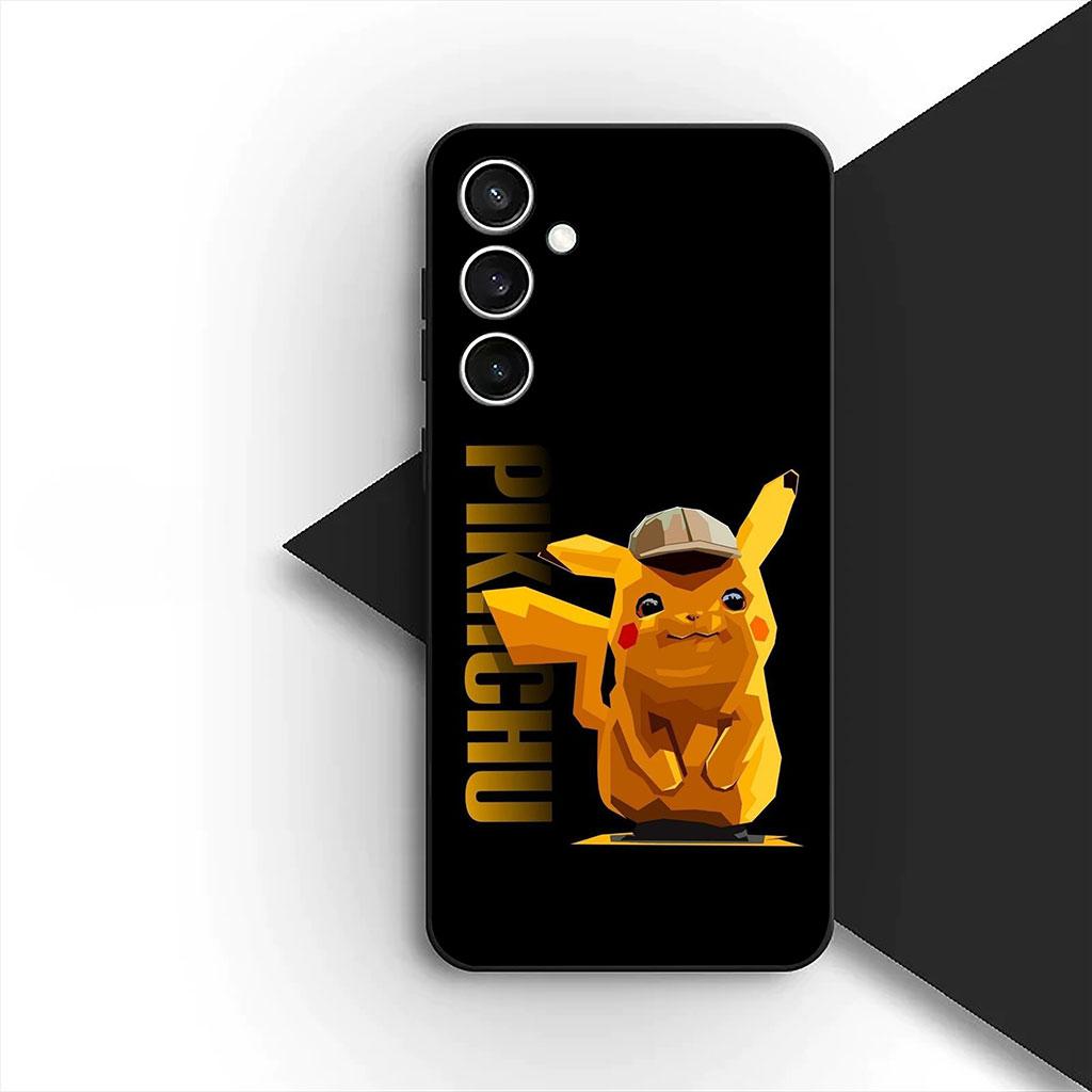 Phone Cover for Samsung Galaxy S25 S24 S23 FE Ultra Plus S7 Edge S25+ S23+ A56 5G Soft Case Charmander P-Pokemons P-Pikachus GO