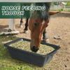 Horse Water Trough 10L Heavy Duty Water Troughs For Livestock Feeding Rubber Pan Bucket Pet Supplies For Chicken Goat Animal