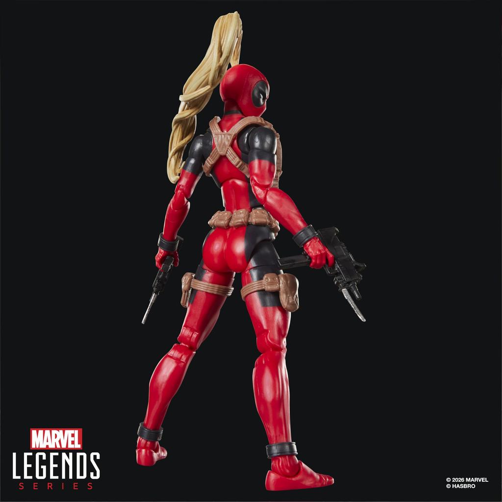 Hasbro MARVEL Legends Series Lady Comic Collection 15cm Action Figure G2422 Deadpool, (Authentic)