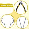 15.4inch Gold Melting Tongs for Metal Casting, Multifunctional Furnace Jewelry Making Tool