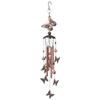 Elephant Memorial Wind Chimes Hummingbird Angel Decorative Wind Chimes with 4 Aluminum Tubes S Hook for Indoor and Outdoor Decor