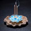 Keramiek Lotus Rookverspreider Slaapmiddel Lotus Rookstokje Lotus Rookstoofhouder Aromatherapie