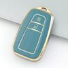 2/3/4 Buttons Tpu Car Key Case Cover For Toyota Corolla Prius Camry Chr C-Hr Rav4 Altis Land Cruiser Prado Key Shell Fob Keyring