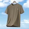 Pierre Cardin Men's Quick-Dry Round Neck Short Sleeve T-Shirt