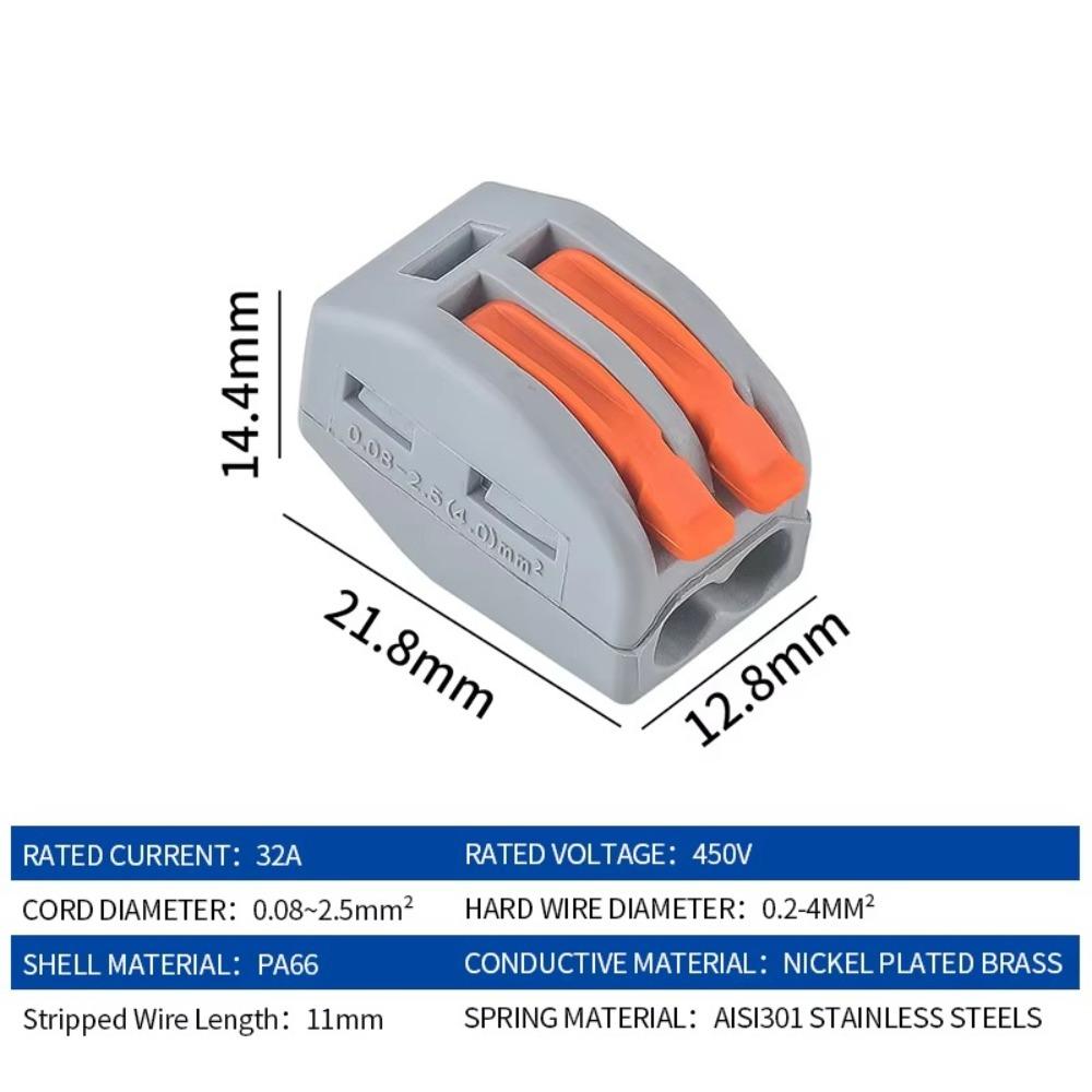 

Універсальний тип швидкий клемник 3 4 5 портів вставні клемні блоки нові електричні з єднувачі CMK-412