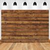Wood Backdrop for Food Baby Portrait Photography Backdrops White Brown Wooden Board Plank Background for Party Decor Custom