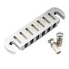 Wilkinson WOGT3 10.4mm Pigtail Wraparound Bridge Tailpiece for USA Les Paul, Epiphone Junior SG, and Electric Guitars, Chrome