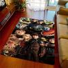 3DHow to Train Your Dragon themed printed rug, suitable for living rooms, bedrooms, sofas, balconies, gardens, etc. Large-sized