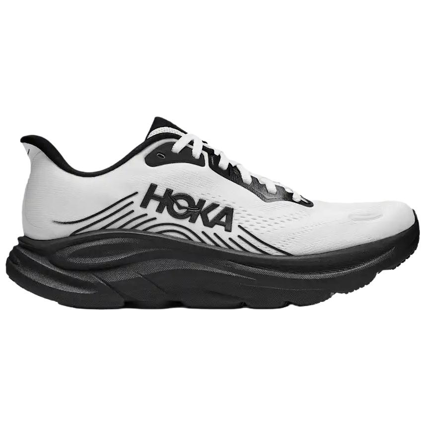 HOKA  Clifton 11 White Black Women Sneakers 1176573-WBLC