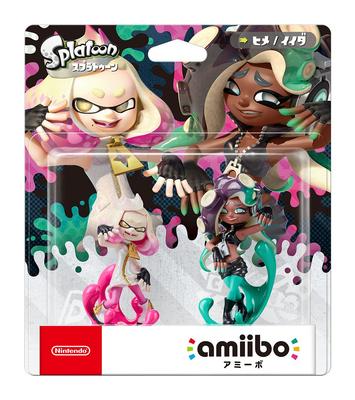 Amiibo Tentacles Set [Hime/Iida] (Splatoon Series)