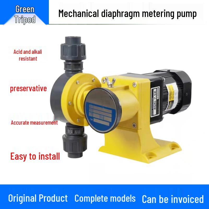 Green Ding Mechanical Diaphragm Metering Pump - JCM Sewage Treatment & JWM Acid/Alkali Corrosion-Resistant Flow Pump