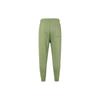 Jordan Essentials Solid Color Lace Up Casual Elastic Cuff Fleece Lined Knitted Sweatpants Men's Light Olive Yellow FJ7780-340