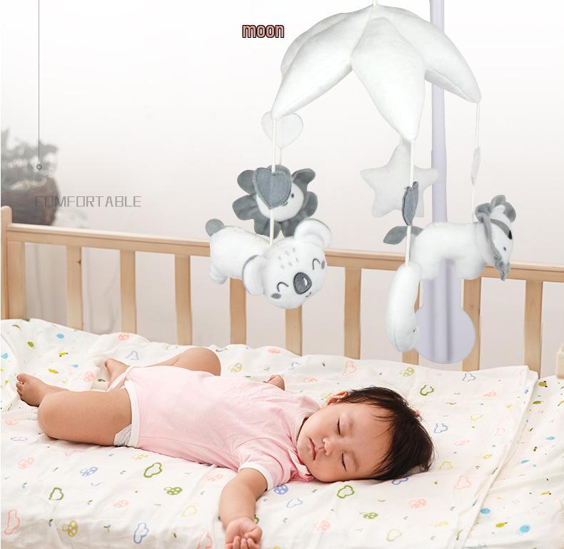 Aipinqi Rotating Animal Music Box Mobile for Baby Crib