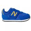 New Balance Childrens/Kids Logo Leather Hook and Loop Flat Shoes