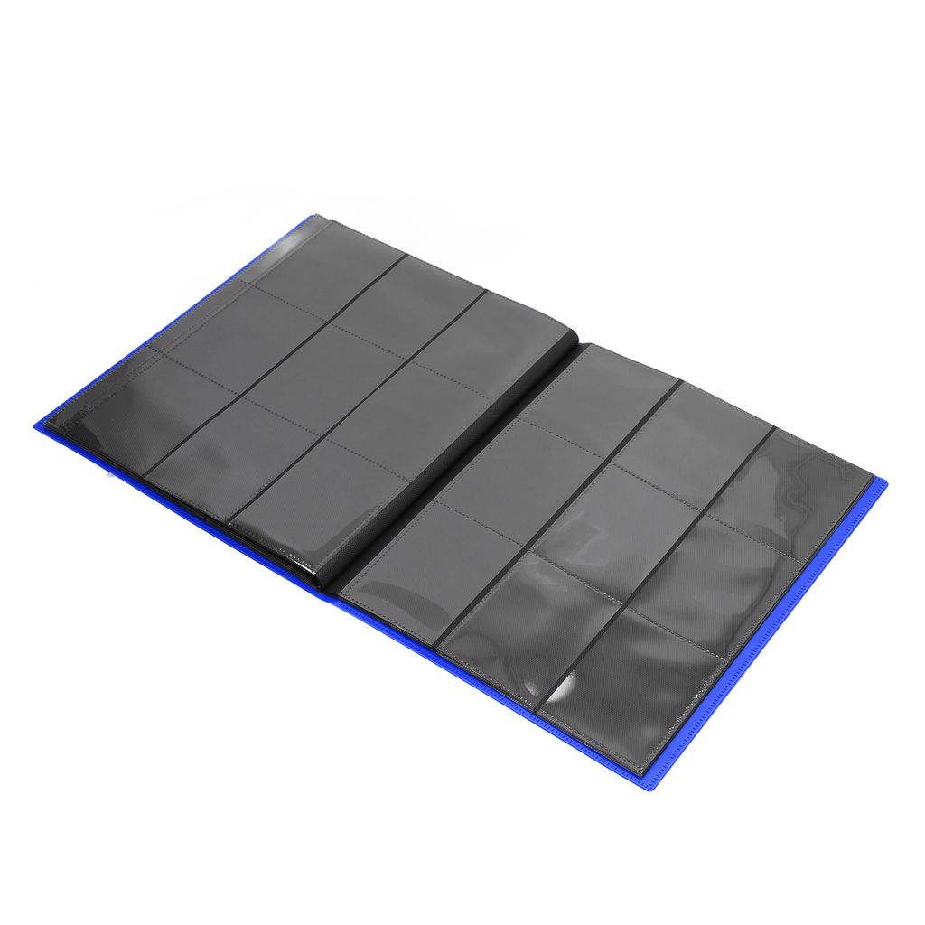 Card Binder 20 Pages 9 Pocket Large Capacity Colored Cover Card Collection Storage Album for Game