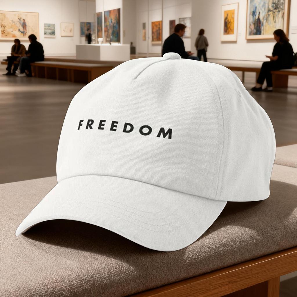 Baseball Hat for Men Sun Protection Headwear Freedom Design Lightweight Adjustable Men's Baseball Hat for Women Girls Boys Youth