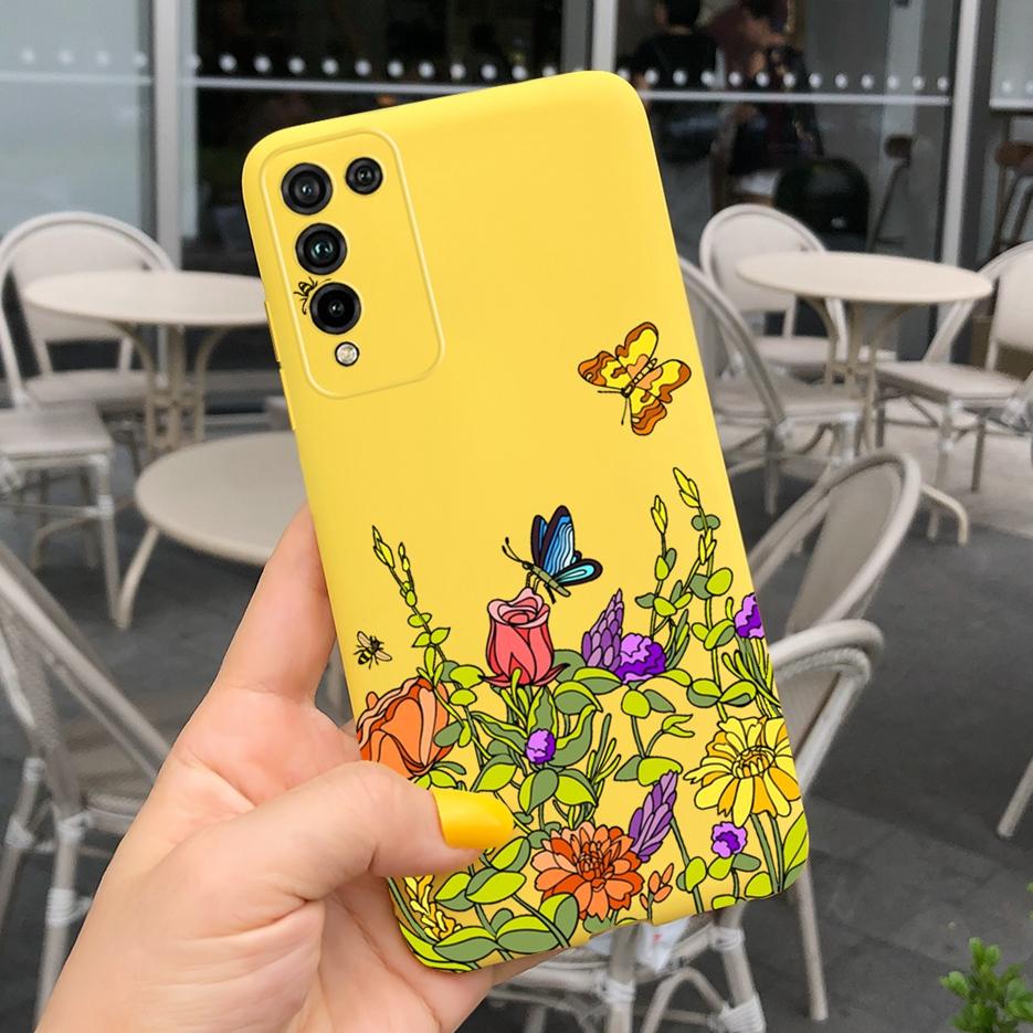 Luxury Art Painted Cover For Huawei Honor 10X Lite Case DNN-LX9 Soft TPU Phone Case For Honor 10X Lite 10 X Lite Back Cover Capa