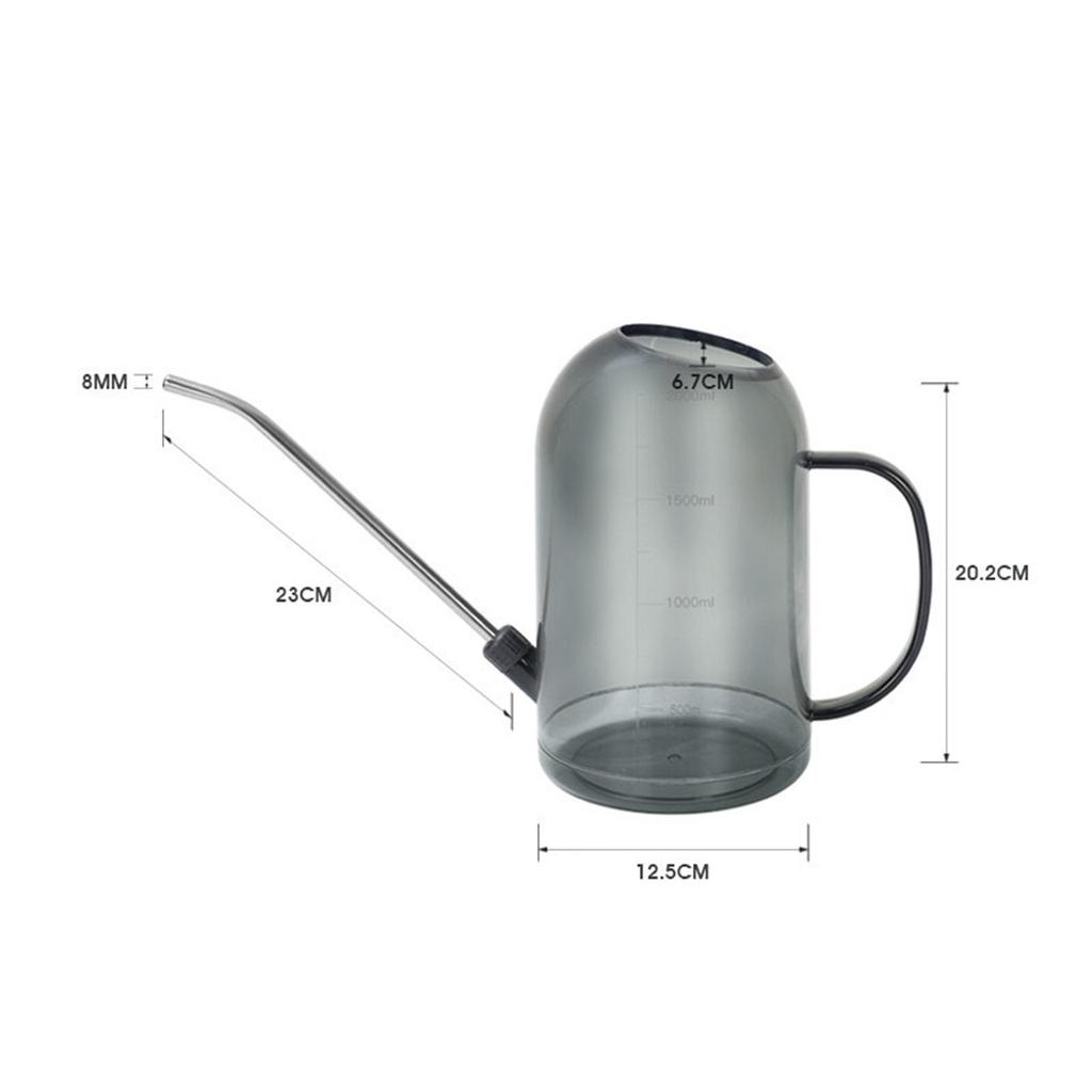 Stainless Steel Watering Can Garden Watering Pot Gardening Tool Small Watering