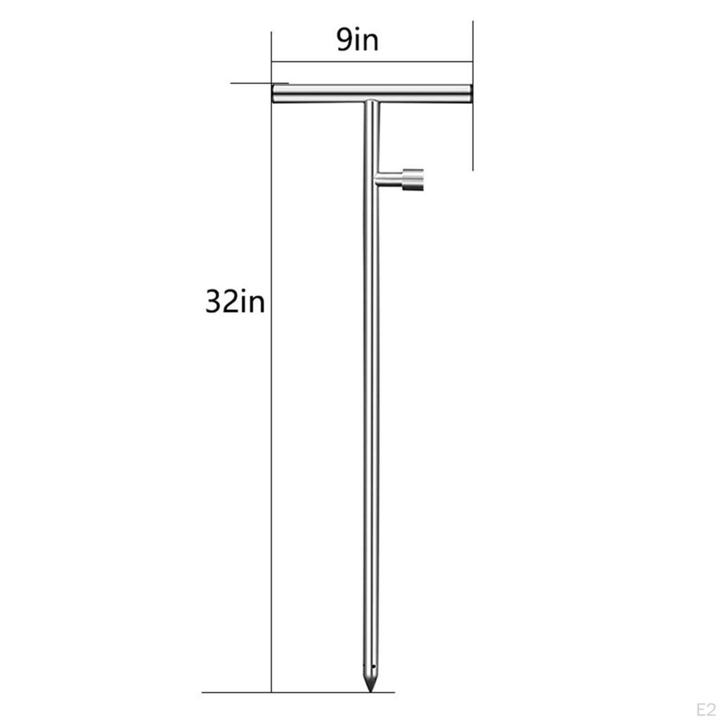 Deep Root Tree Watering Tool Stake Water Saving Rust Proof Efficient for Minimizing