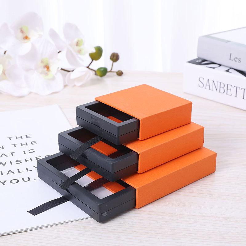 PE Film Jewelry Packaging Box - Bracelet Suspension Drawer Storage Box