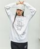 CAVISH Graffiti Cat Ls Tee White(Cv2Ffft552A)
