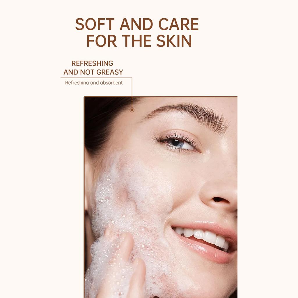 Foaming Cleanser Deep Pore Cleansing, Moisturizing Facial Cleanser And Soothes No Tightness Extract Freckle Removal Facial 150ML