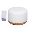 Diffuser Humidifier Remote Control Night Light Wood Grain Aromatherapy Humidifier 500ml 100‑240V