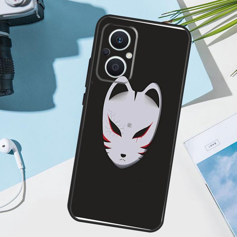 Japanese Style Fox Cover For OPPO Reno 14 F 13 12 11 10 Pro 11F 12F 13F 7 8 Lite OPPO Find X9 X8 X6 X5 Pro Case