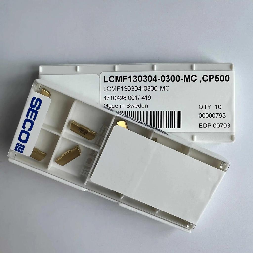 LCMF130304-0300-MC, CP500 / Industrial indexable Carbide Inserts 10 Pcs