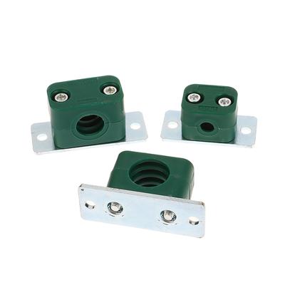 2Pcs 6/9.5/12.7/19/20/21.3/25/32Mm Diameter Pipe Bolted Plastic Clips Pipe Clamp Tube Fastener Assortment Kit