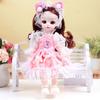 Kle opp 30 cm Bjd-dukke med klær 30 cm artikulerte leker DIY hengslet dukke Barn