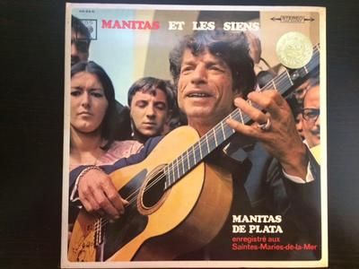 LP Record MANITAS DE PLATA  Manitas Et Les Siens Enregistr Au XS33C CBS Japan Latin Used