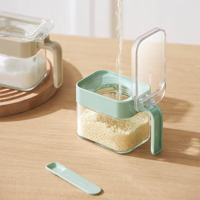 VISIONS Three-Color Condiment Jar Set