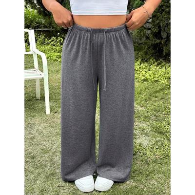 High Street Trend Casual Broek Dames Nieuw Los Retro Recht Veelzijdig Wijde Pijpen