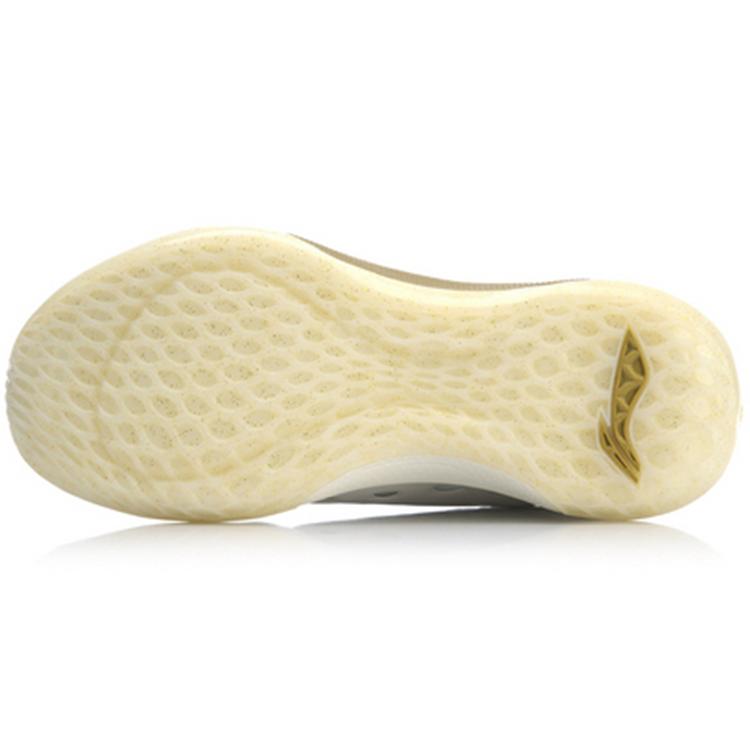 New Season CBA Champion Shoes Glory Edition   White/Gold | LINING Sonic VII LOW Sneakers ABAP033-8