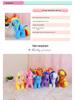 Adorable Rainbow Unicorn Plush Toy - My Little Pony Birthday Gift for Kids