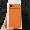 Premium Executive Leather Case for iPhone 16e/17e Large Window Lens Protector Cover