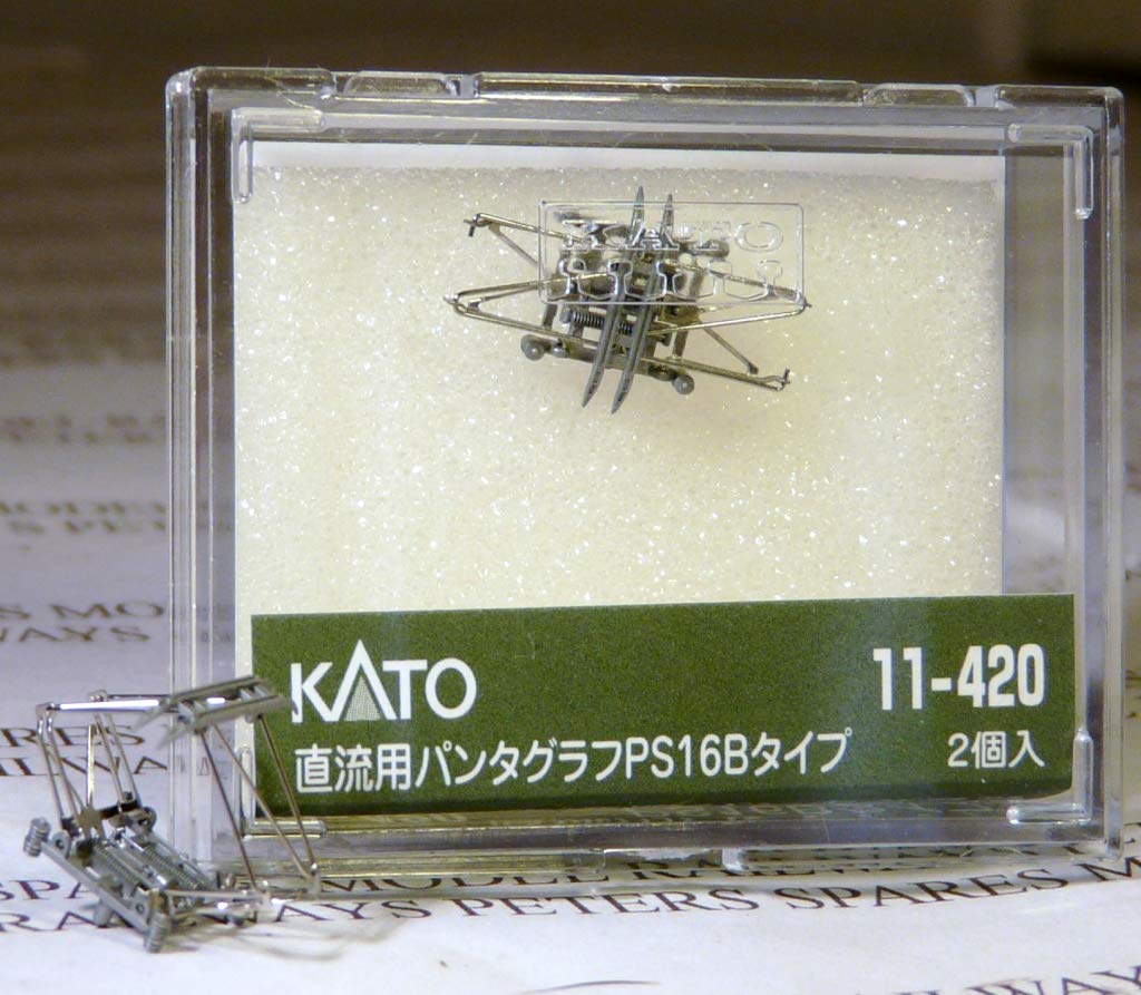

KATO N gauge DC pantograph PS16 B type 2 pieces Railway model supplies 11-420