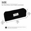 1Pc Canvas Pen Bag Dog Print Pencil Pouch Simple Stationery Storage Pouch  Students