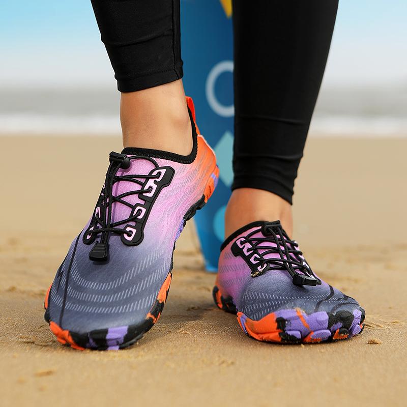 Beach Wading Shoes Water Sports Shoes Swimming Aqua Shoes Barefoot Quick Dry Wading Sneakers Fishing Boating Surfing