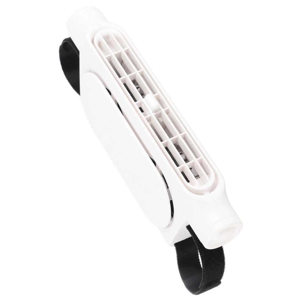 Car Seat Cooling Fan USB Plug in Leafless Space Saving 3 Wind Speeds Portable Backseat Car Fan for