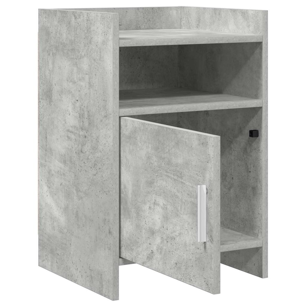 Nightstands Concrete Grey 40 x 36 x 60 cm Engineered Wood