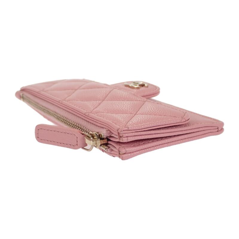 Chanel AP0374 Card Case Pink Women