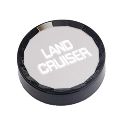 SAWAKAKI Crystal Engine Start Button Cover for Toyota New Land Cruiser 250 Series, Stylish Dress-Up Interior Custom Parts