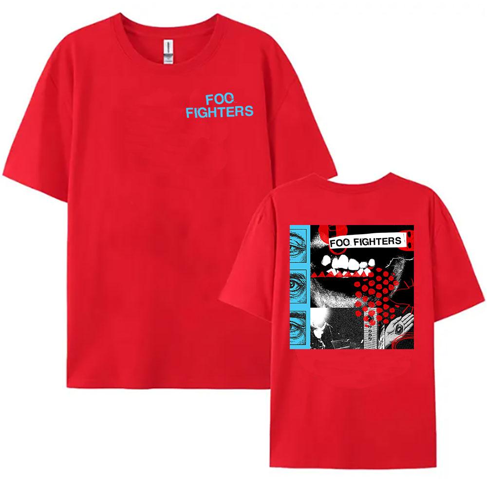 

Foo Fighters Your Favorite Toy T-shirt O-neck Summer Short Sleeve Mens Tees Design Rock Band Graphic Print Tshirts Fashion Top S